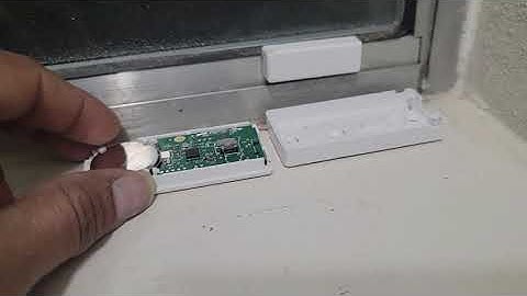 Alarm.com Door and Window Sensor Battery Replacement