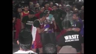 Pencak Dor Lirboyo 1 Michael Speed ​​VS Ringgo (April 29, 2017)