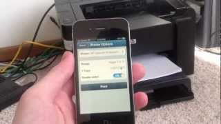 Видео HP LaserJet 1606dn AirPrint (автор: Eric Dunlap)