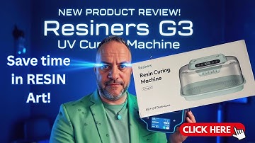 How I Made Resin Cure in Just 2 Hours! Full review of @Resinersofficial NEW G3 CURING MACHINE