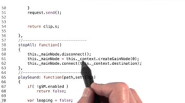 Stopping Sounds - HTML5 Game Development
