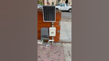 DirectSale2You Solar powered gate opener