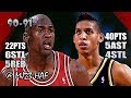 Michael Jordan vs Reggie Miller Highlights vs Pacers (1991.03.02)-62pts All,Miller Kicking MJ's ASS!