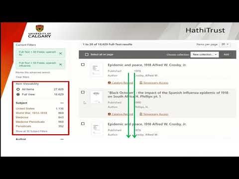 Access to HathiTrust Digital Library