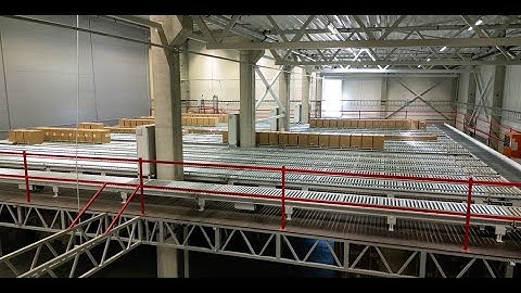 Palletizing System for Efficient and Innovative Packaging Solution from 17 different lines