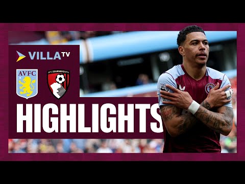 🥶 Three points against the Cherries 🍒 | Aston Villa 3-1 Bournemouth | HIGHLIGHTS