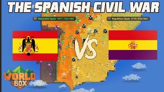 The Spanish Civil War! [ WorldBox ]