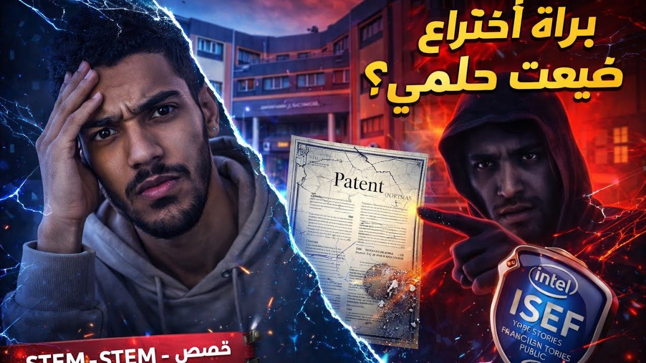 سلسلة قصص STEM | الحلقة الثانية - براءة الاختراع و مسابقة ISEF