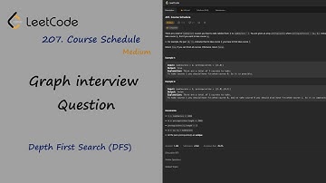 Course Schedule: Graph Algorithm Explained with DFS | Javascript | Leetcode 207