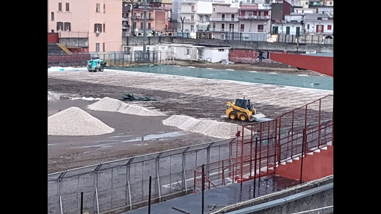 Pomigliano Calcio, lo stadio Ugo Gobbato torna a splendere