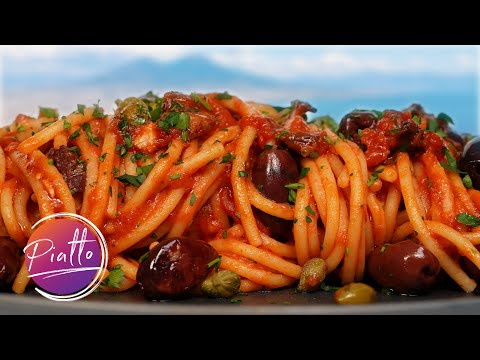 Pasta alla PUTTANESCA - Ricetta Originale - Leggendaria e Scandalosa