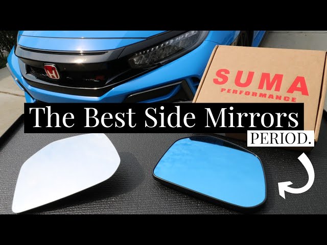 BLUE TINT LENS PAINT SPRAY ON SIDE MIRRORS 