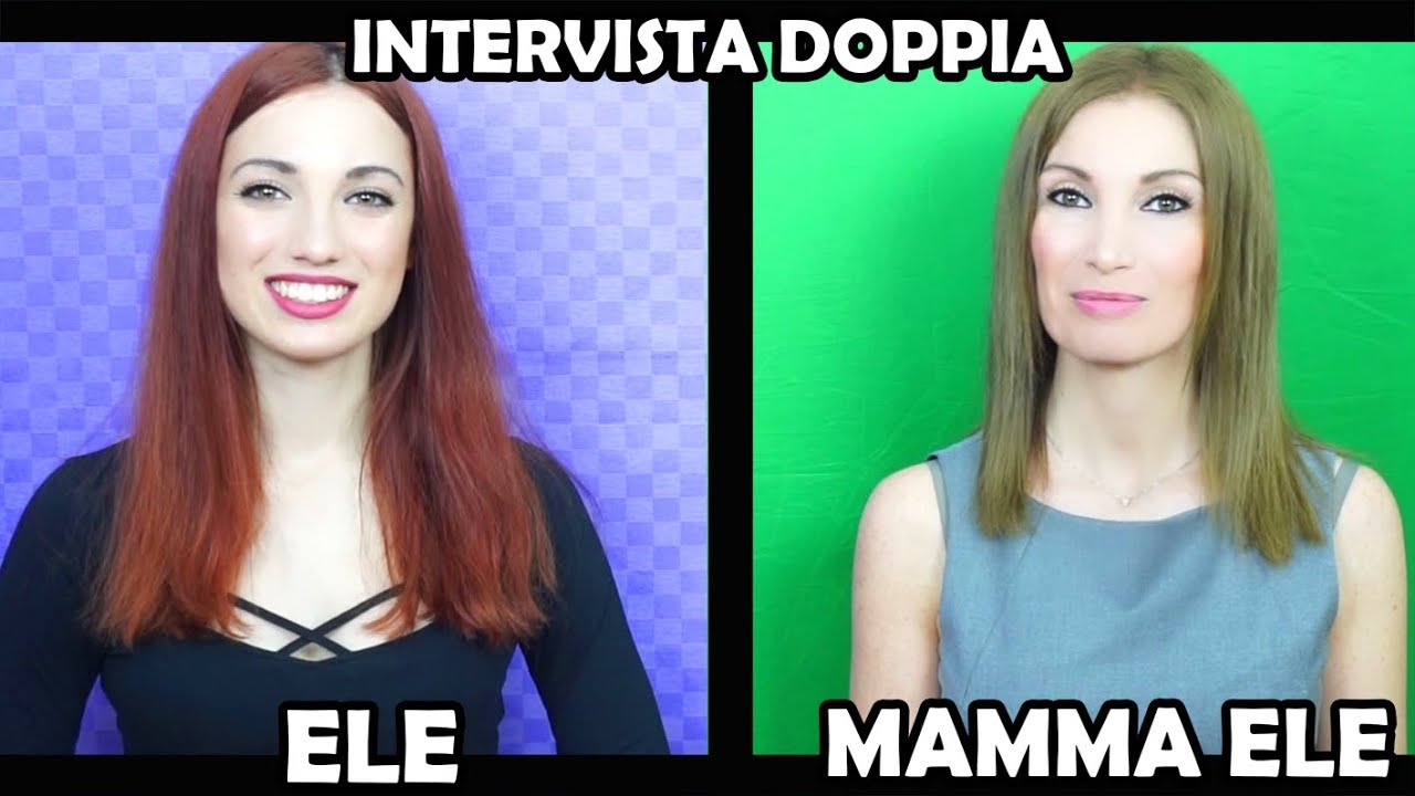 Intervista DOPPIA con MIA MAMMA