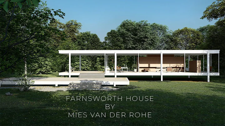 Exploring Architecture: Farnsworth house by Mies Van Der Rohe | Architectural Animation | Lumion 11