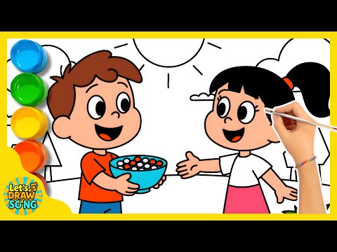 I Want That | Share It Please | Nursery Rhymes & Kids Songs | NuNu Tv | Draw and Sing