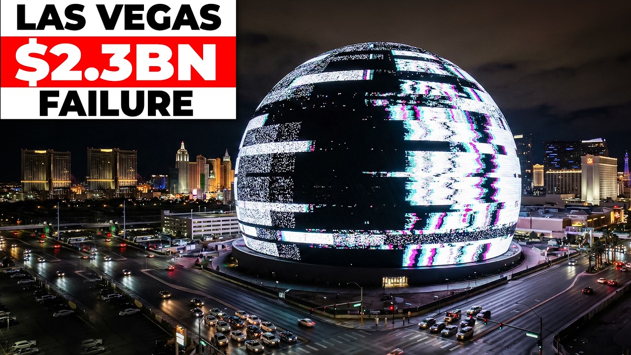 Почему проект Sphere в Лас-Вегасе стоимостью 2,3 миллиарда долларов провалился?