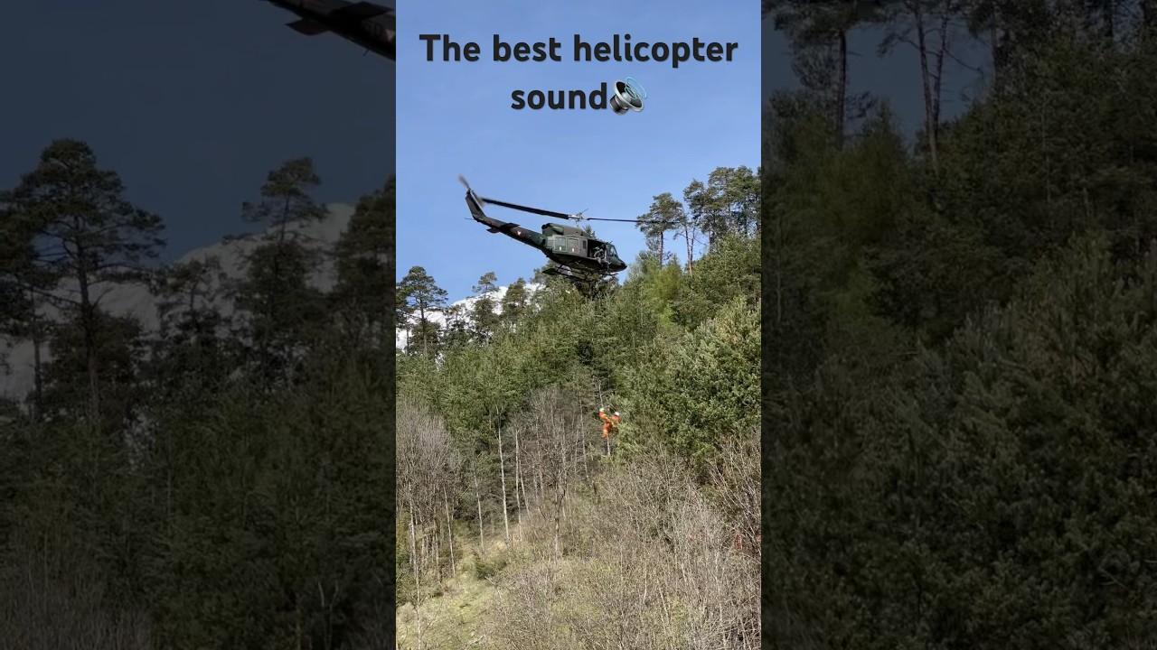 What do you think about this sound???Austrian Air Force Bundesheer Agusta Bell 212 helicopter