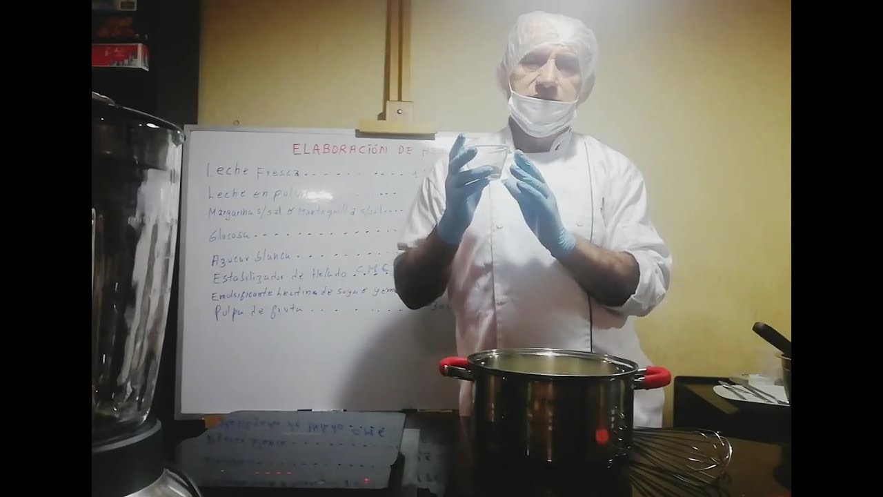 Elaboración de helado