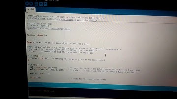Servo control for led brightness