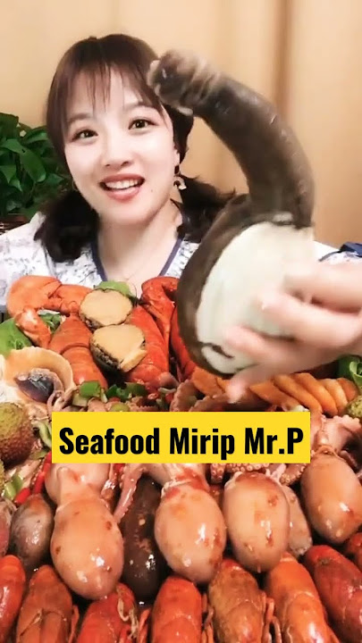Kerang mirip Mr.P 🙈#shorts #viral #food #panopeagenerosa #geoduck #shortsvideo #calm