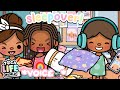 We threw a sleepover in our dorm  gone wrong  voiced  toca life world 