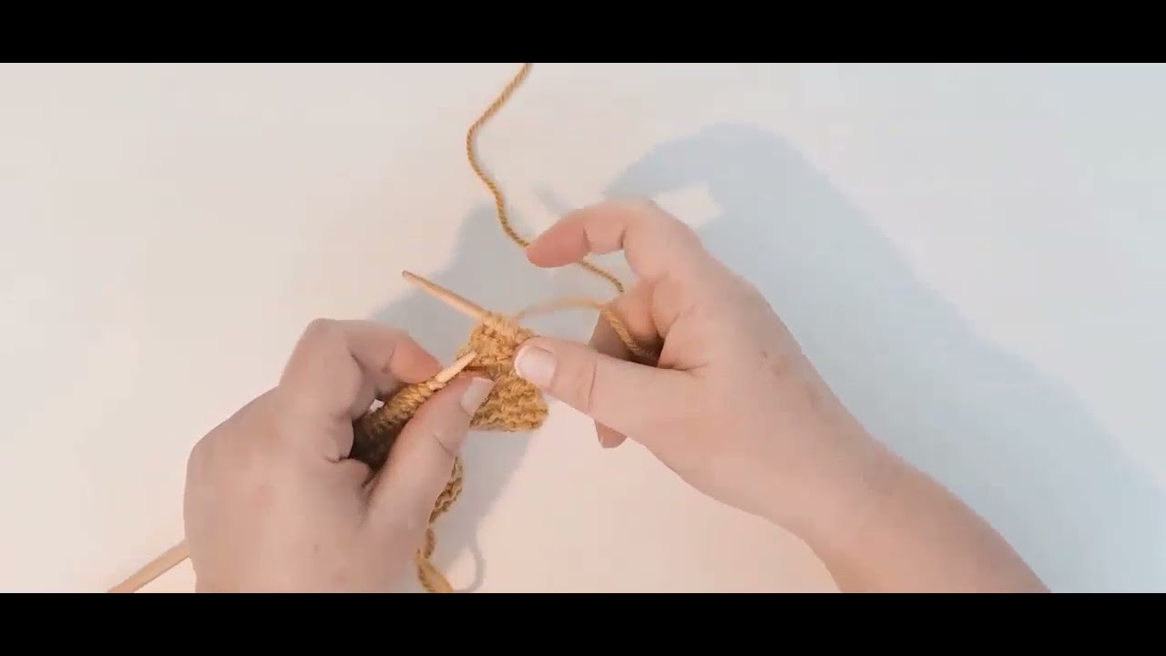 How To PSSO In Knitting - YouTube