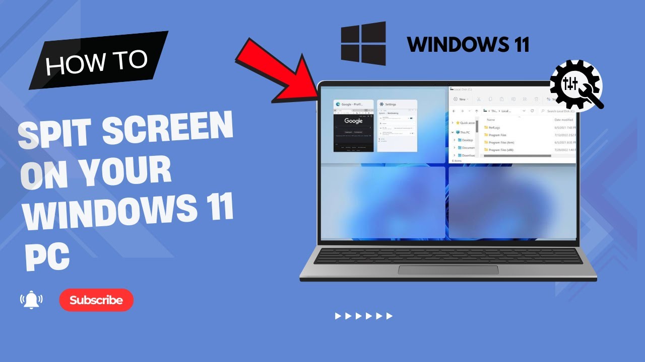 How to Split Screen on Windows 11 | Easy Multitasking Guide - YouTube
