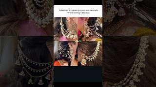 Beautiful Royal Jhumka Earrings ✨ Ethnic Jewellery for Girls #shorts #girlsfashion #earings