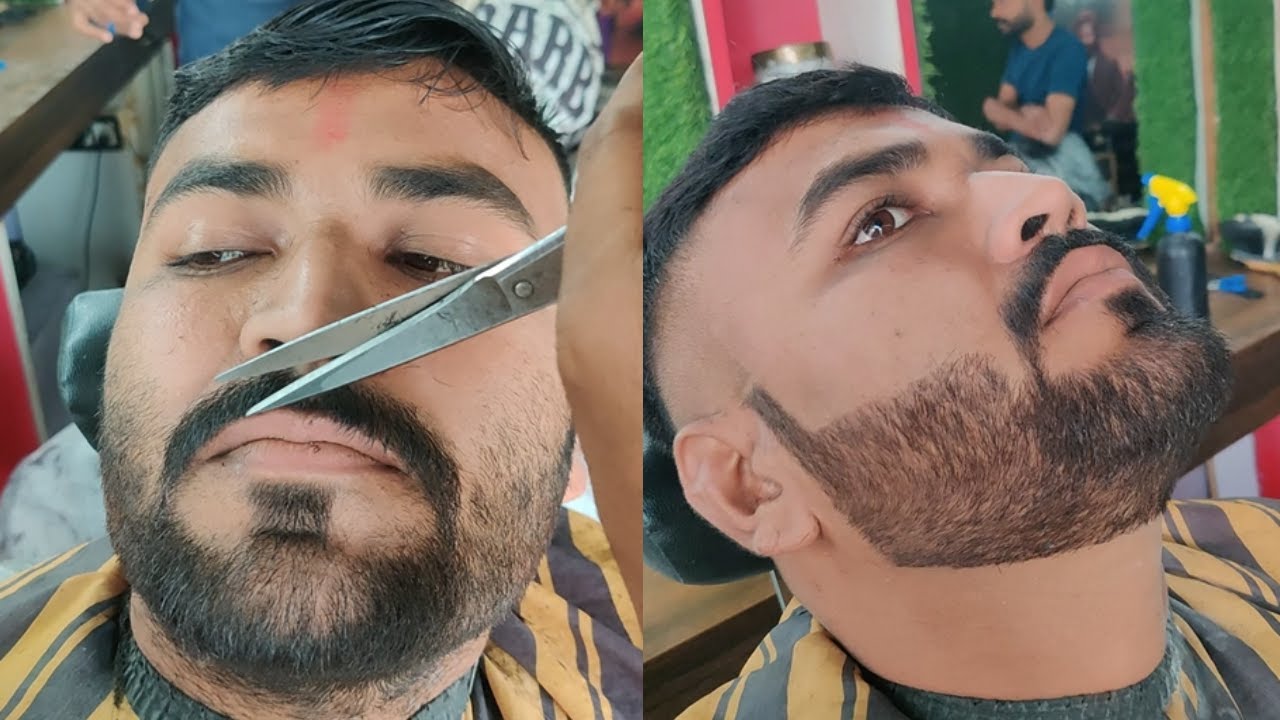 How To Fade Your At Salon | Attractive Beard Style For Men Tutorial
