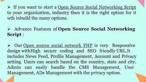 Social Networking Script , PHP Social Network Script, Open Source Social Networking Script,  Open so