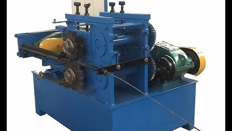 2-6mm semi automatic crimped wire mesh weaving machine #crusher screen mesh weaving machine#máquina