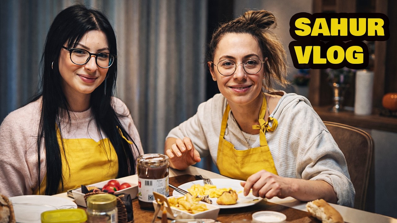 RAMAZANDA İLK SAHUR VLOG 🌙