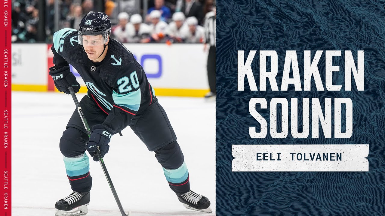 Kraken Sound: Eeli Tolvanen - Jan. 9, 2023 Postgame - YouTube