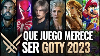 ¿CUAL MERECE GANAR EL GOTY  MEJOR JUEGO DEL AÑO 2023? GAME AWARDS screenshot 4