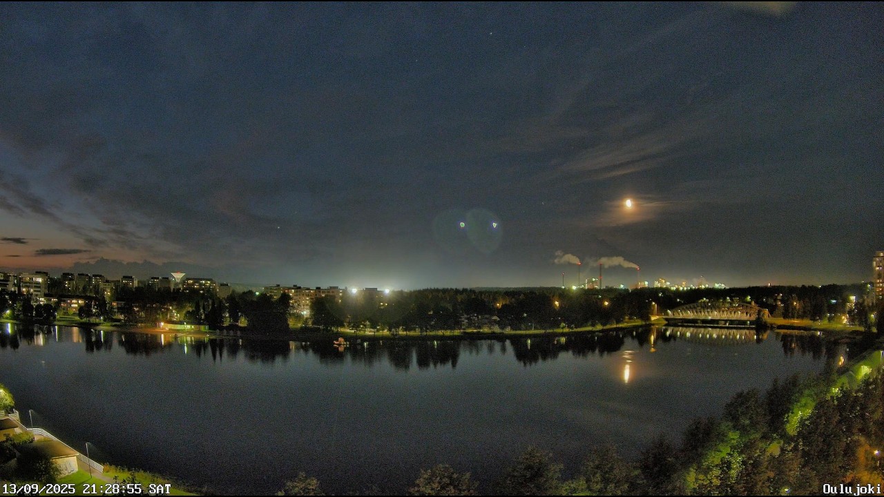 Live Aurora Borealis & Night Sky Camera — Oulu, Finland live camera thumbnail