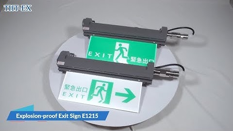 Explosion-proof Exit Sign & Emergency Light_E1215_THT-EX