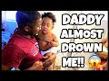 Bath Time With Dad | My Daughter Is More Than A Handful |Bath Challenge