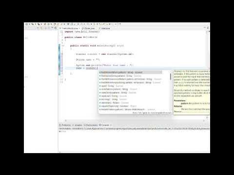 User Input in Java. - YouTube