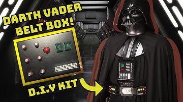 Creating Darth Vader Belt Boxes from a DIY Kit