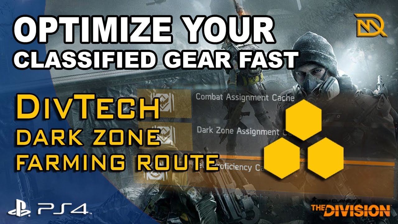 The Division - DivTech Dark Zone Farming Route