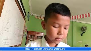 MTsN 1 Bandar Lampung 2019020608