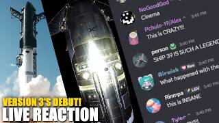 LabPadre Discord Reacts to Starship V3's Eventful Debut! | Flight 12 Reaction