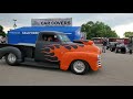 Cars leaving day one of the 2021 Goodguys Summit Racing Nationals in Columbus, Ohio- Part One