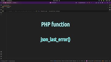 How does json_last_error() handle JSON issues in PHP? Master PHPs json_last_error() - Avoid Costly