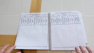 Math Journal Set Up Monday, August 24th