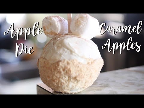 🍏 DIY Disney Apple Pie Caramel Apples