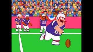 Family Guy- Peter Plays for The Patriots