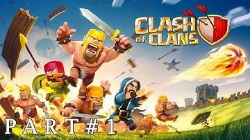 Clash of Clans - Gameplay Walkthrough Part 1 - Tutorial (iOS, Android)