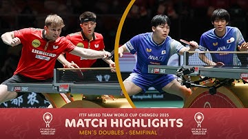 Duda/Qiu vs Matsushima/Togami | Semifinal - ITTF Mixed Team World Cup 2025