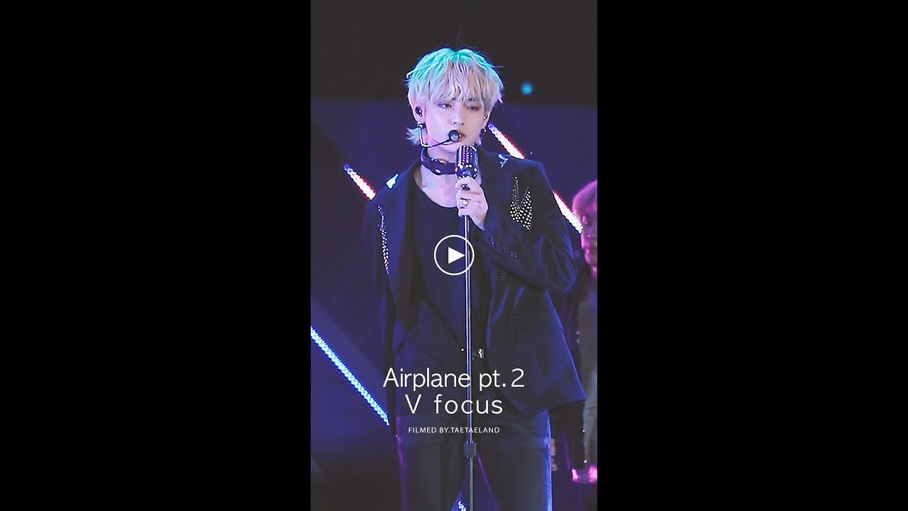 180622 롯데 패밀리 콘서트 │방탄소년단 'Airplane pt.2' 뷔 직캠 BTS V Focus Fancam